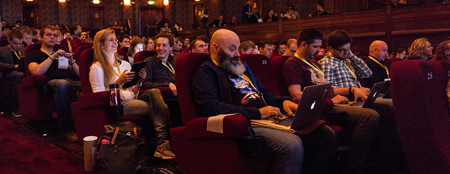Conference shot one at Fronteers Conference, Amsterdam, 8–9 October 2015