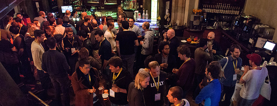 Conference shot two at Fronteers Conference, Amsterdam, 8–9 October 2015